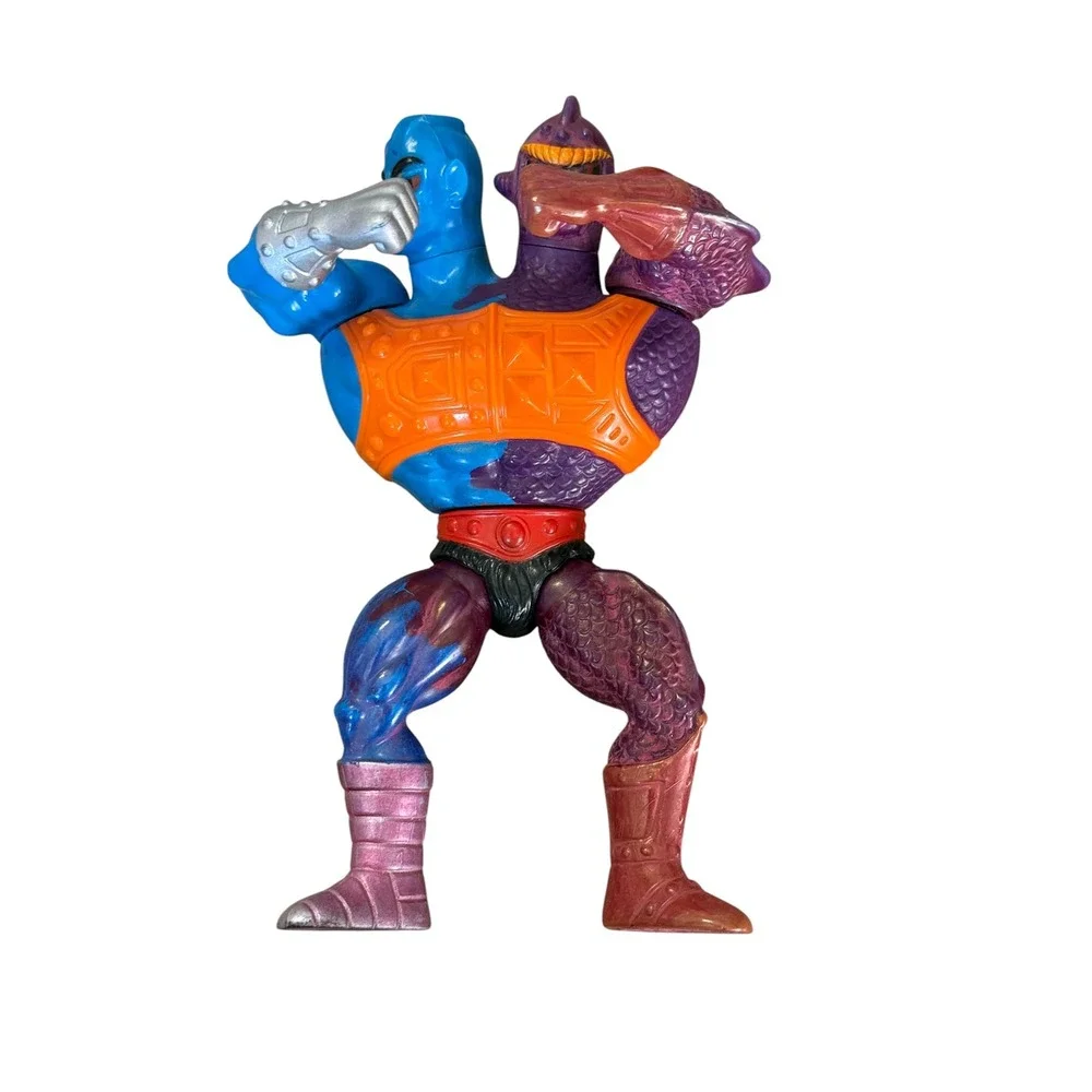 Vintage 1984 Mattel Masters of the Universe Two-Bad Action Figure MOTU He-Man